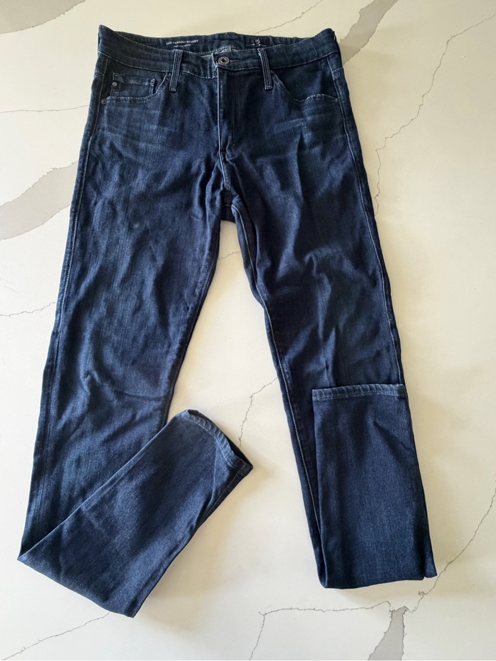 AG Adriano Goldschmied The Farrah Skinny High-Rise Jeans | 27R